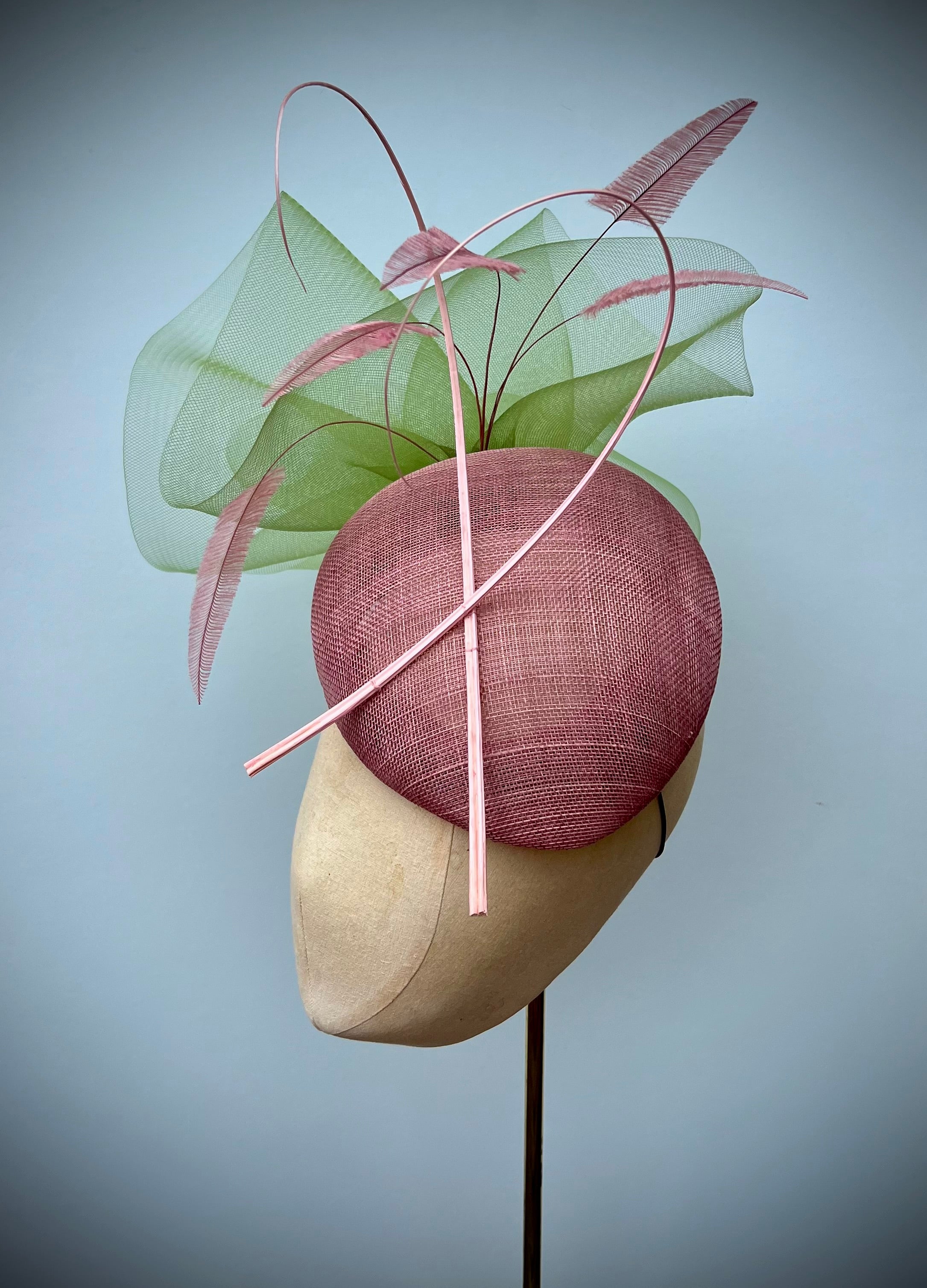 Flight of Fancy - blush & moss