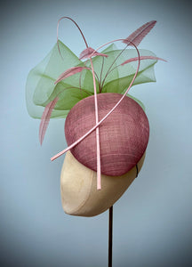 Flight of Fancy - blush & moss