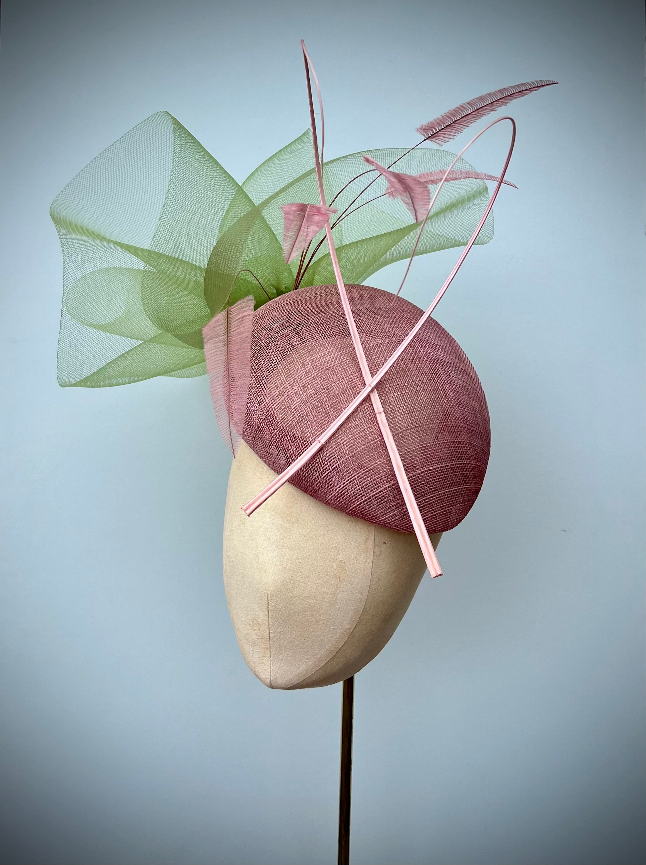 Flight of Fancy - blush & moss