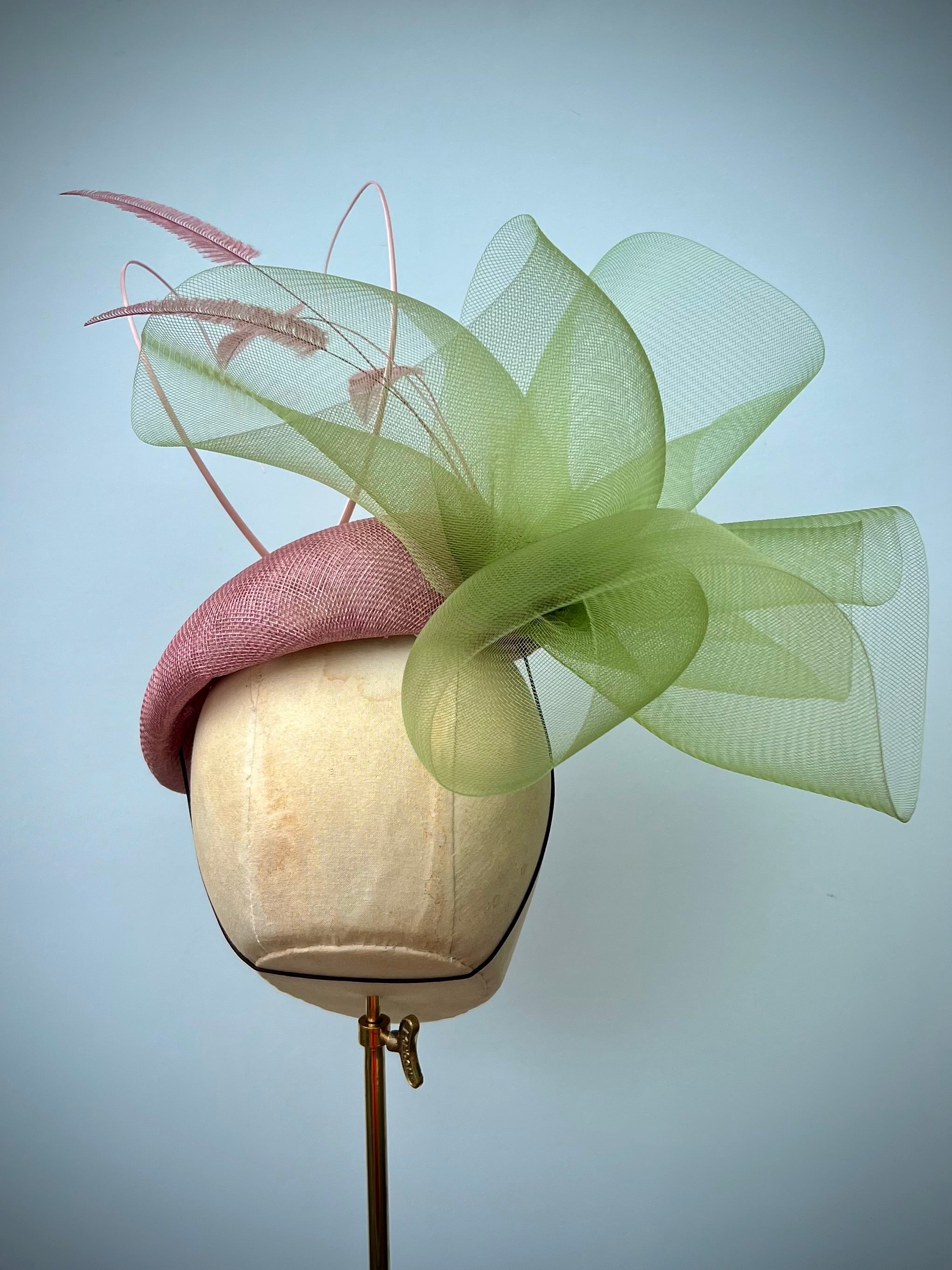 Flight of Fancy - blush & moss