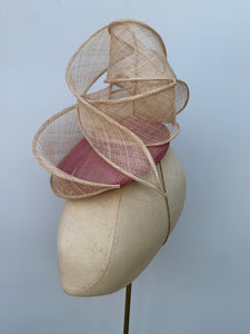 Signature Sculpture in blush pink and beige