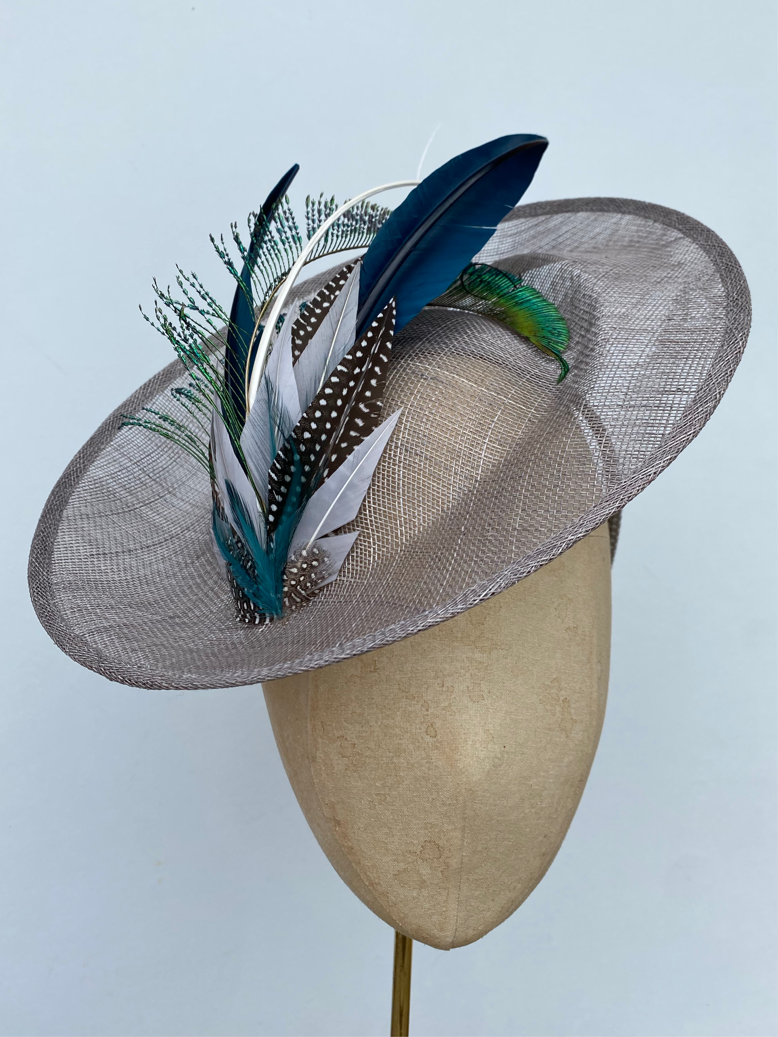 Pewter Peacock