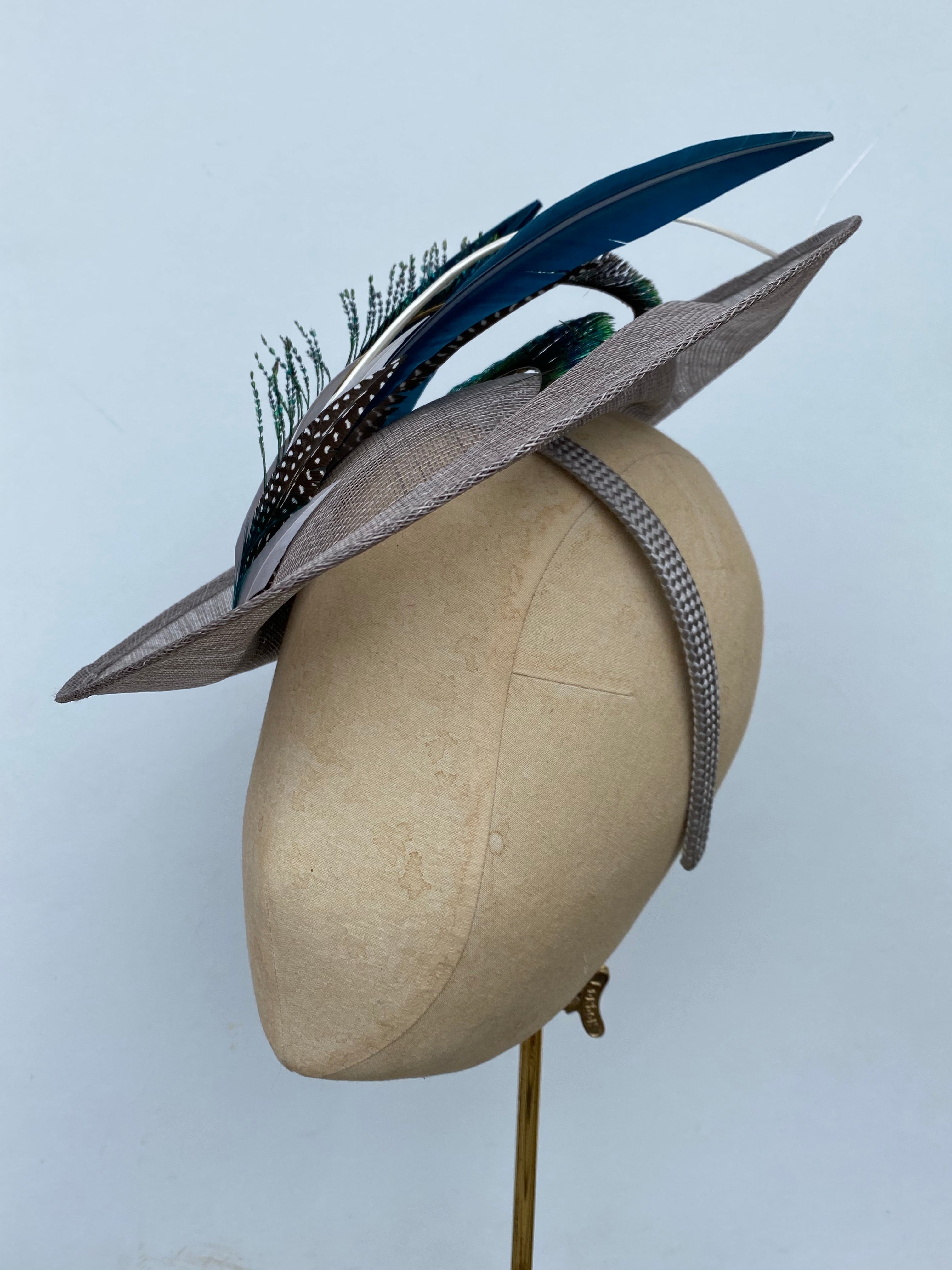 Pewter Peacock