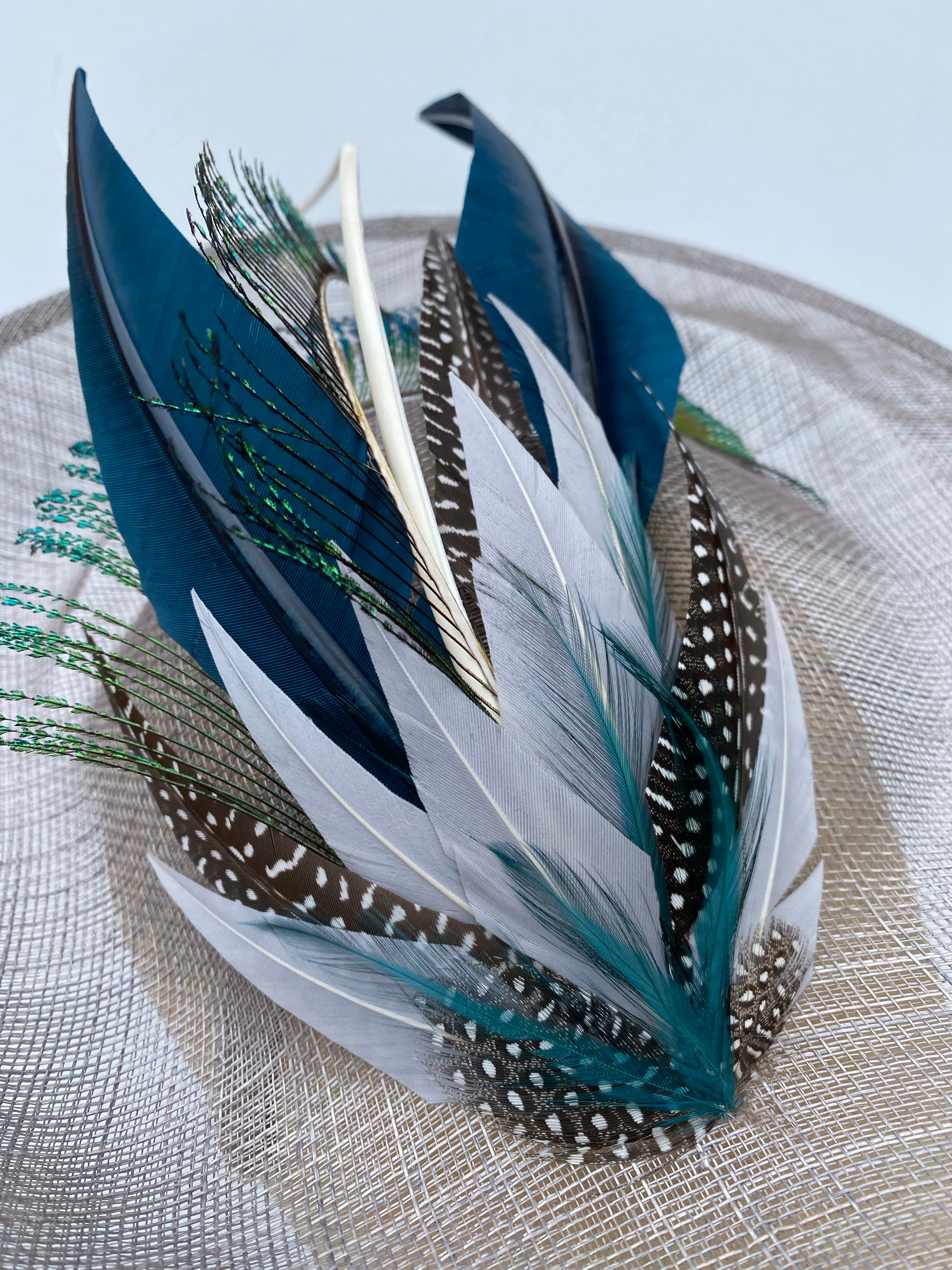 Pewter Peacock