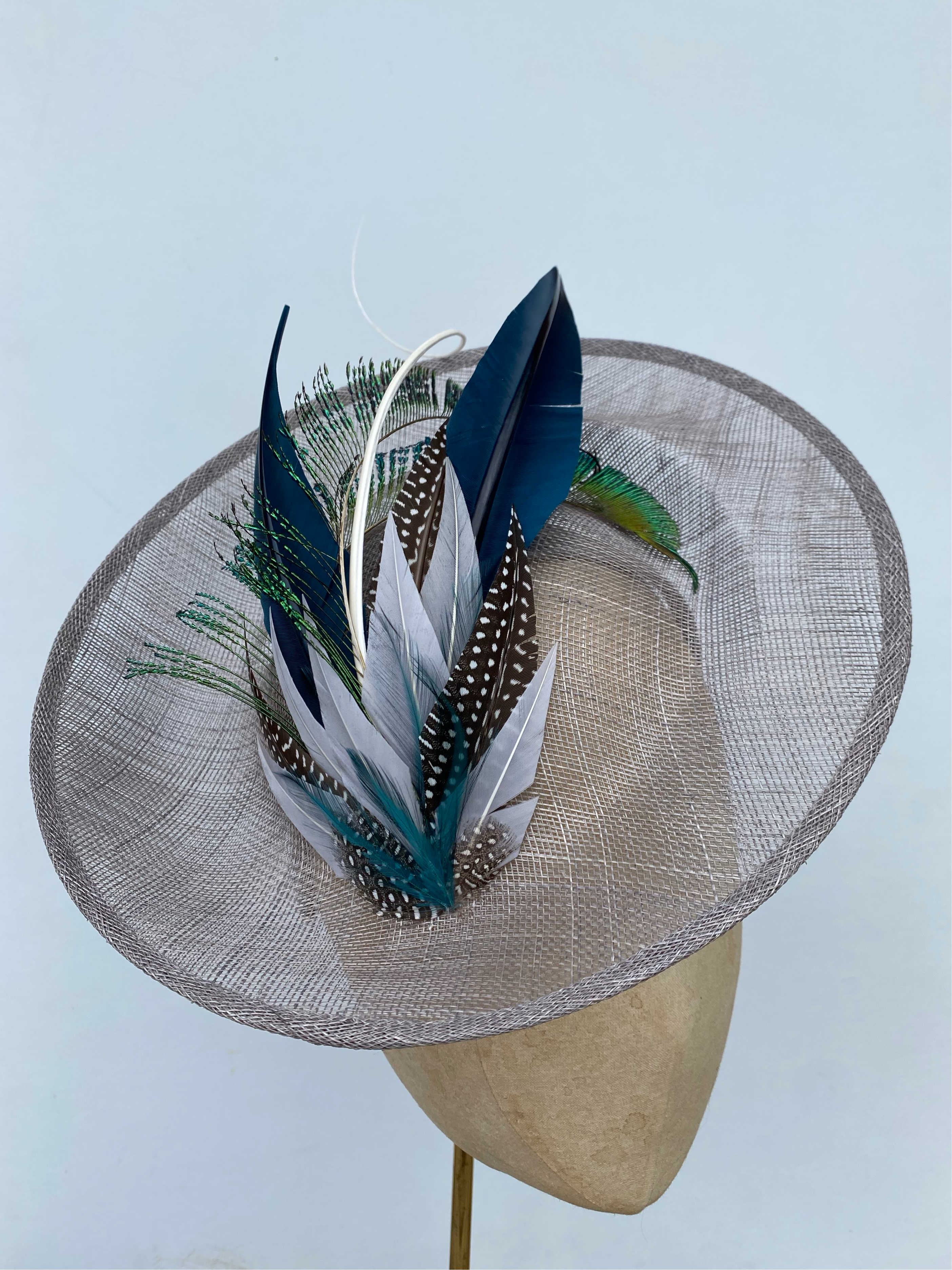 Pewter Peacock
